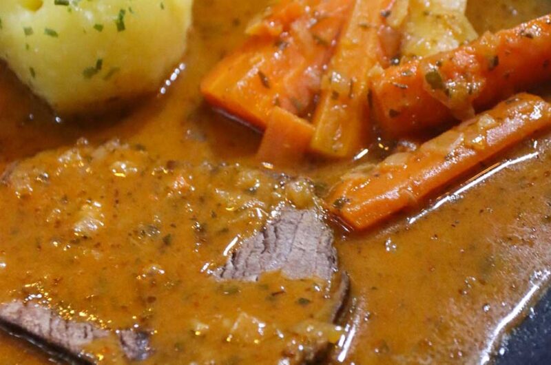 Rinderschmorbraten mit Sahne | Rezeptliebe