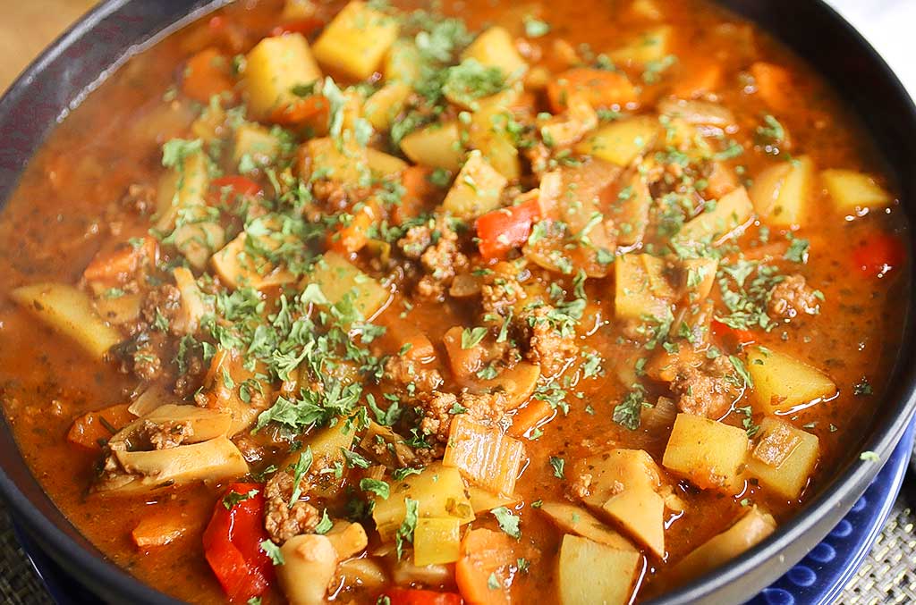 Recipe: Minced meat stew or also called farmer's pot