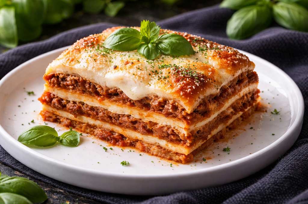 Rezept: Klassische Lasagne ohne Schnick Schnack